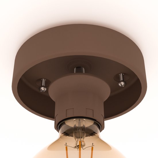 EGLO Mogano Plafondlamp - E27 - Ø 40 cm - Mokka Tweede kans