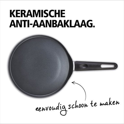 Brabantia VANTA Pannenkoekenpan - Ø 24 cm – Ergonomisch en licht - 100% PFAS vrij- Trendy design (kopie)