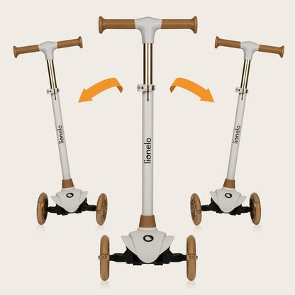 Lionelo Jessy Kinderstep - 3 wielen Step - Speelgoed voor kinderen van 3+ - tot 50kg - LED verlichting in de wielen