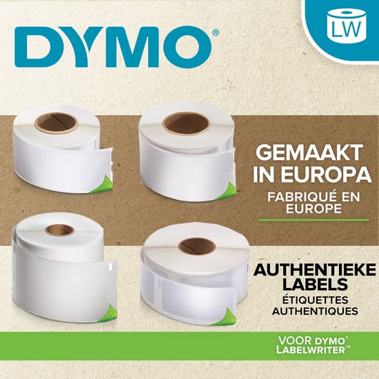 DYMO originele LabelWriter multifunctionele labels | 32 mm x 57 mm |8 met elk 1000 labels