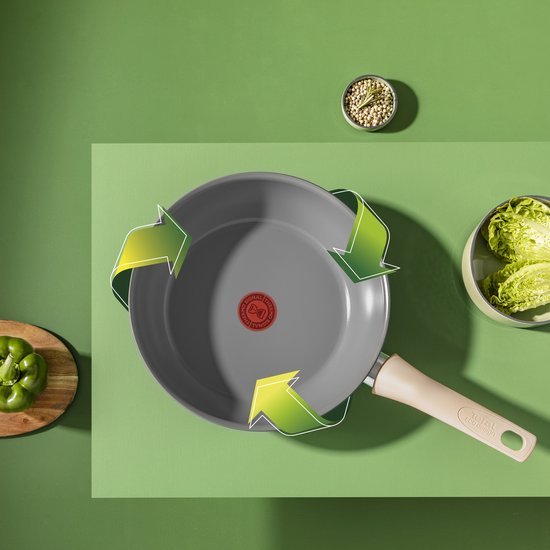 Tefal Revive - Wokpan - Ø28 cm - Keramisch - PFAS-vrij - Geschikt voor Inductie