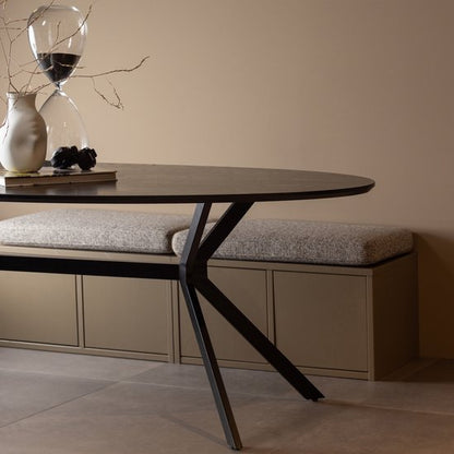 WOOOD Turner Opbergbank - Grenenhout - Mud/Bruin - 39x80x44 cm