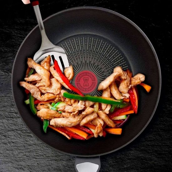 Tefal Excellence Koekenpan - Inductie - 26cm - Anti-aanbaklaag - Temperatuursensor - Zwart