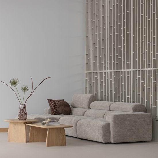 WOOOD Tablo Salontafel 110 cm - Eikenhout - 35x110x59 cm