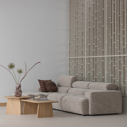 WOOOD Tablo Salontafel 110 cm - Eikenhout - 35x110x59 cm