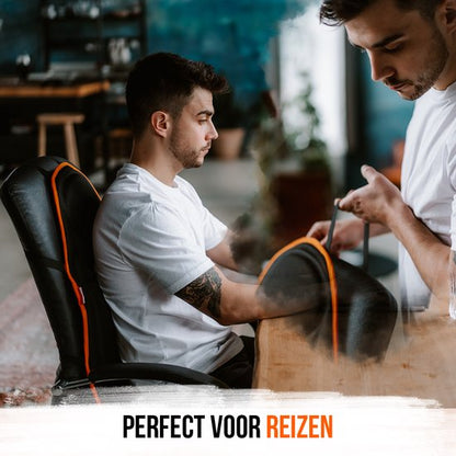 Medivon Cosy Mesh - Shiatsu Massagestoel - Massagemat - Rugmassage en Nekmassage Apparaat - Massagekussen