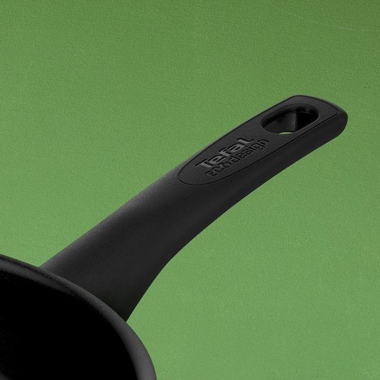 Tefal Revive Black - Hapjespan - Ø24 cm - Met Deksel - Keramisch - PFAS-vrij - Zonder verpakking