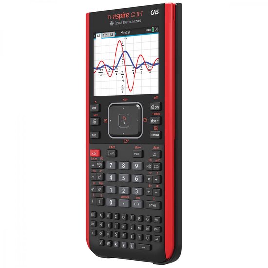 Texas Instruments TI-Nspire™ CX II-T CAS - Grafische Rekenmachine Zonder oplader!