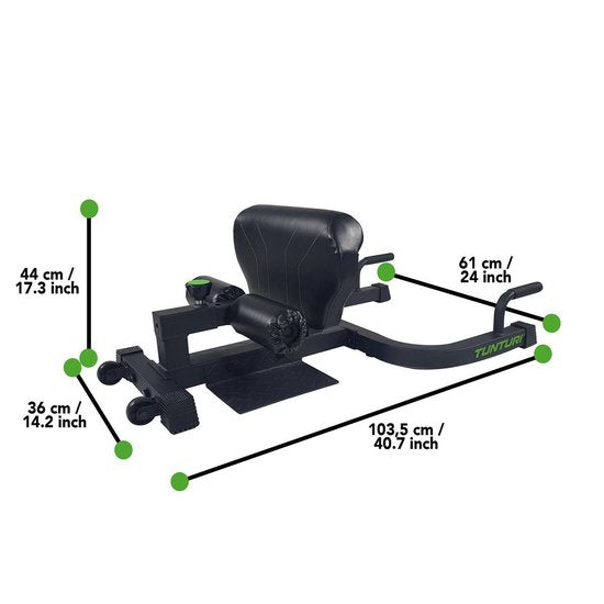 Tunturi WT20 Sissy Squat Station - Alternatief voor squat rack - Squat Apparaat