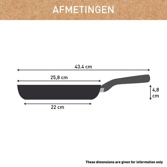 Tefal Revive - Koekenpan - Ø24 cm - Keramisch - PFAS-vrij - Geschikt voor Inductie