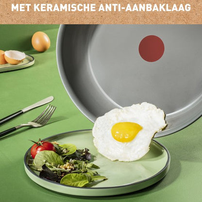 Tefal Revive - Koekenpan - Ø24 cm - Keramisch - PFAS-vrij - Geschikt voor Inductie