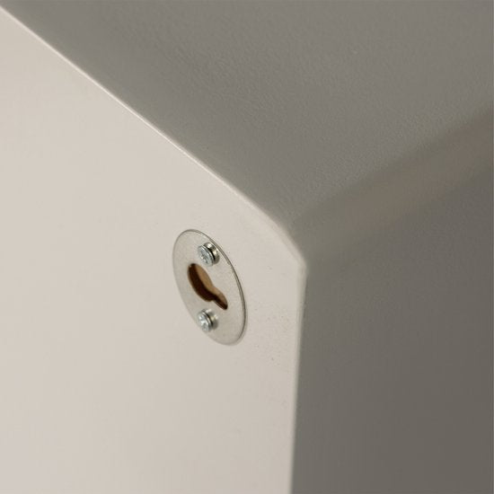 WOOOD Wanddeco Noam - Hout - Dust - 35x24x15