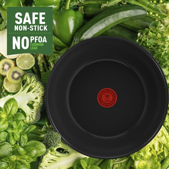Tefal Renew Black ON - Keramische Wokpan - Ø28 cm - PFAS-vrij - Geschikt voor Inductie