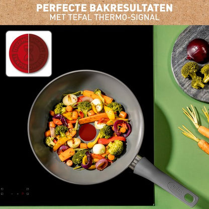 Tefal Renewal Keramische wokpan 28 cm