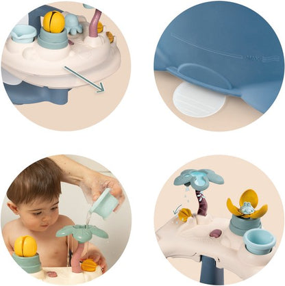 Smoby - badspeelgoed - baby badzitje met leuke accessoires (INCOMPLEET)