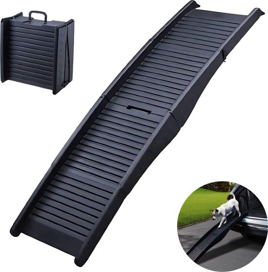4Paw® Hondentrap 100Kg opvouwbaar - Hondenloopplank - Loopplank hond