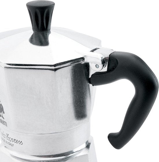 Bialetti Moka Express - Percolator - 3 kops - Aluminium