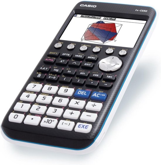 Casio fx-CG50 - Grafische rekenmachine - LCD kleurenscherm - Voorzien van Nederlandse examenstand