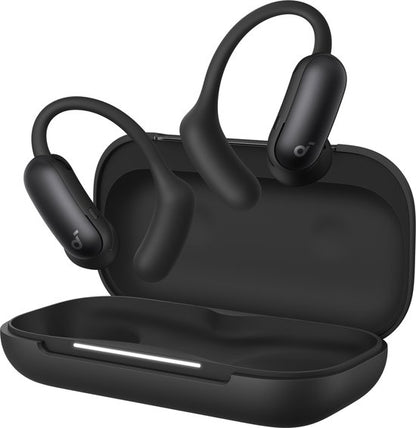 Soundcore AeroFit 2 Pro by Anker, eerste hoofdtelefoon met 2 draagmodi, 2-in-1 open ear hoofdtelefoon & semi-open-ear ruisonderdrukking, Bluetooth 6.1, Hi-Res, LDAC, spatial audio