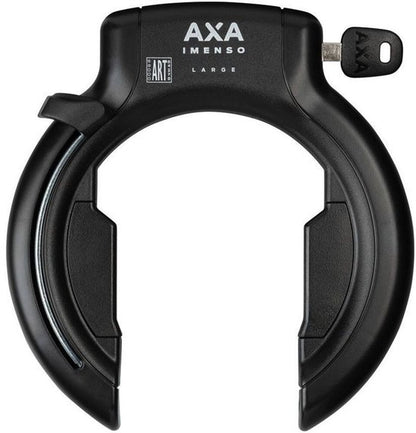 AXA Imenso Large Ringslot – ART 2 fietsslot – Extra brede opening – Met Plug‑in mogelijkheid zonder verpakking