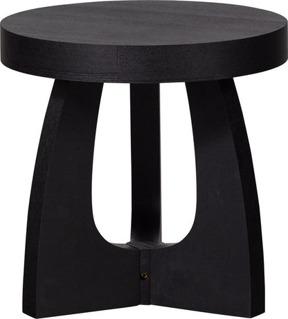 WOOOD Tala Bijzettafel - MDF Fineer - Zwart - 45x45x45 cm