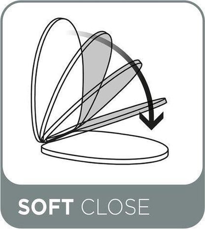 Tiger Steigerhoutlook - WC bril - Toiletbril met deksel - Soft Close - MDF - Eiken Tweede kans