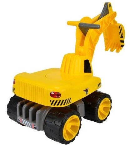 BIG - Power Worker Maxi Graafmachine - Loopauto - Werkvoertuig - 50kg belastbaar - vanaf 3 jaar