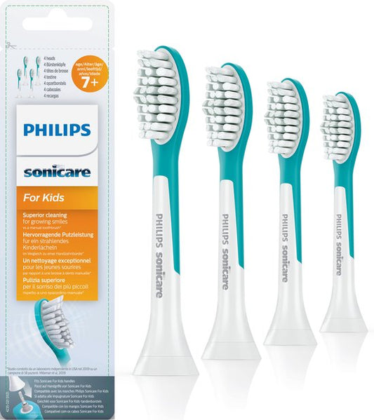 Philips Sonicare for Kids HX6044/33 - Opzetborstels - 4 stuks