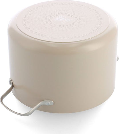 GreenChef Nordics keramische inductie soeppan met deksel 24cm/7.6L - PFAS-vrij - Inductie pan