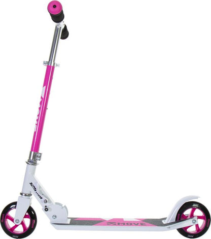 Step - Move Scooter 125 Pink - roze wit - 125mm - vouwbaar - in hoogte verstelbaar - vanaf 3 jaar