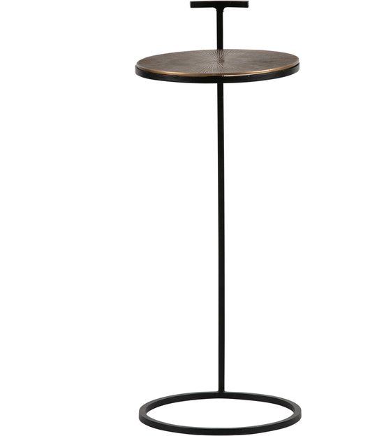 WOOOD Position Bijzettafel - Metaal - Antique Brass - 64x26x26