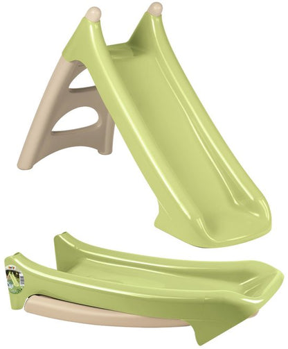 Smoby - Smoby Life - Glijbaan XS - Peuter - voor binnen en buiten - met wateraansluiting - Beige/groen