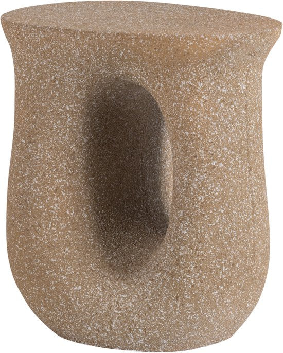 WOOOD Mason Bijzettafel Met Spikkels - Magnesium - Groen - 45x42x33 cm