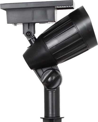 Set 2 stuks LED Solar tuinspot zwart