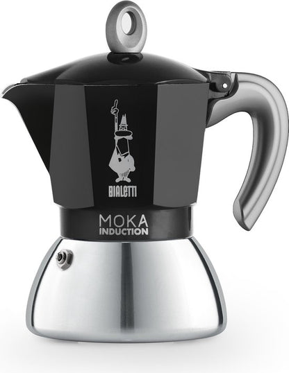 Bialetti Moka Induction - Percolator - Zwart - 4 kops