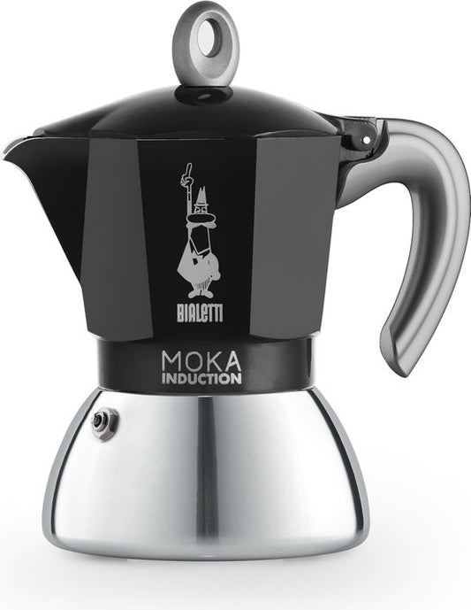 Bialetti Moka Induction - Percolator - Zwart - 4 kops
