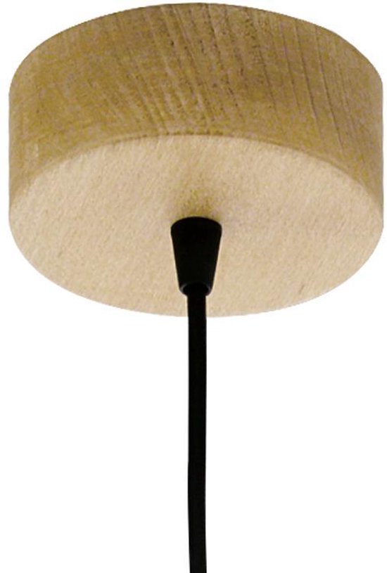 EGLO Vintage Avoltri - Hanglamp - 1 Lichts - Eiken Tweede kans