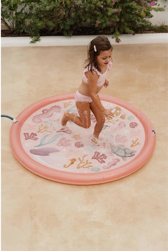 Little Dutch Sprinklermat Ocean Dreams Roze 150 cm