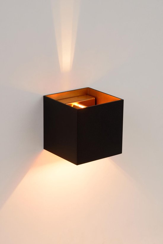 Lucide XIO - Wandlamp - LED Dimbaar - G9 - 1x4W 2700K - Verstelbare stralingshoek - Zwart