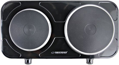 Esperanza Ekh014k Draagbare Elektrische Kookplaat Zwart