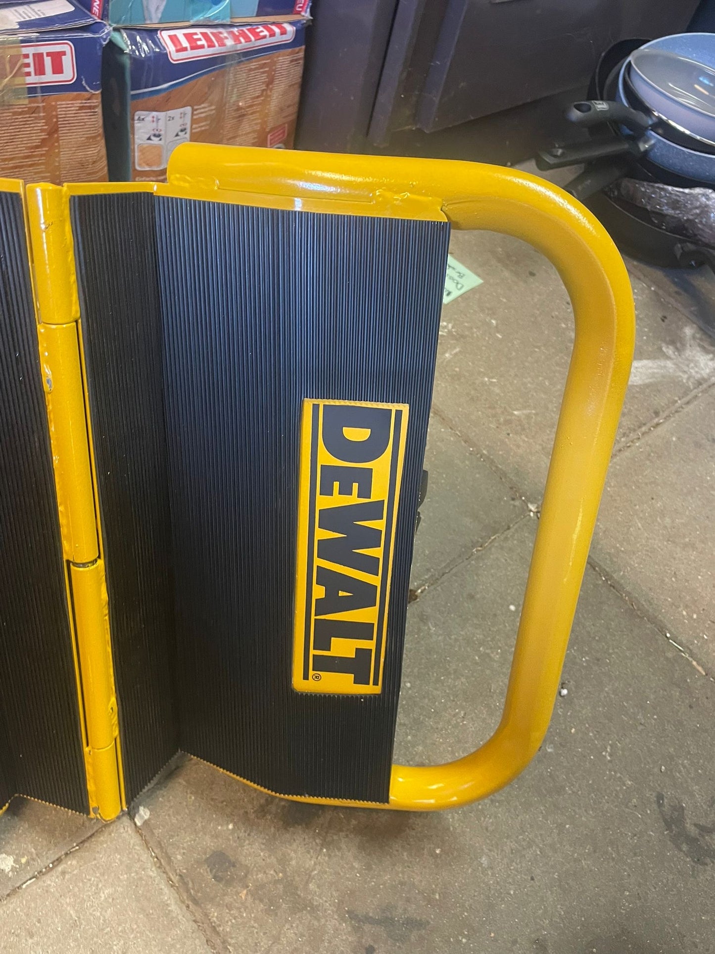 Dewalt Platenroller - DXWT-201 - tot 500 KG - Klemwerking - Geel/ Zwart