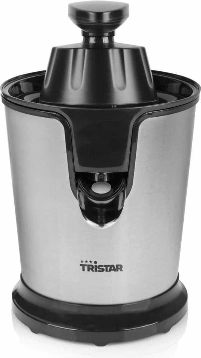 Tristar Citruspers Elektrisch - CP-3002 - 85W - Incl. 2 perskegels, pulpfilter, druppelstop - RVS