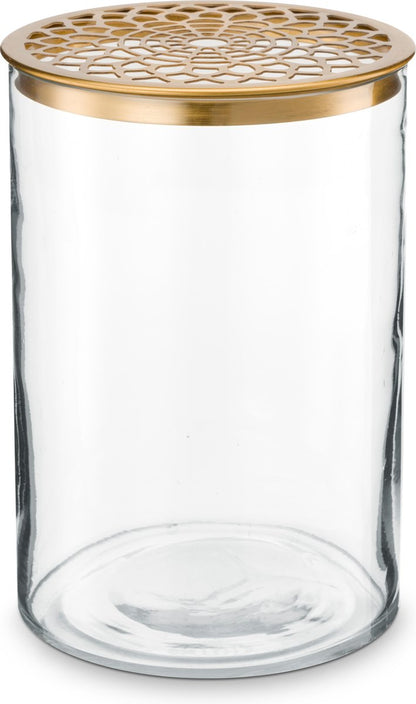 vtwonen - Basic - Vaas - Transparant - Glas - 12,5x19cm