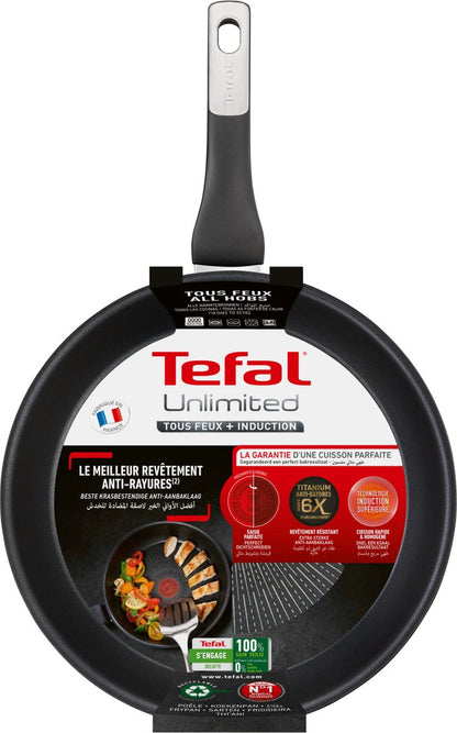 Tefal Unlimited - Koekenpan - Ø24 cm - Geschikt voor Inductie - Anti-aanbaklaag