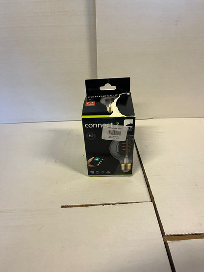 EGLO connect.z Smart LED Lamp -E27 - Ø 8 cm - Smoke - Rookglas - 2000K - Dimbaar - Tweede kans