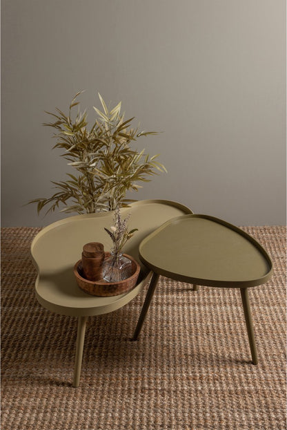 WOOOD Mae Bijzettafel - Grenen/MDF - Sepia - 40x61x50
