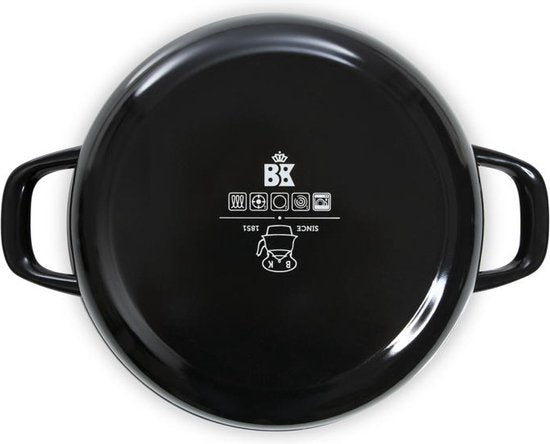 BK Fortalit Braadpan 30 cm/5 L - Inductie - PFAS-vrij - Met deksel Tweede kans