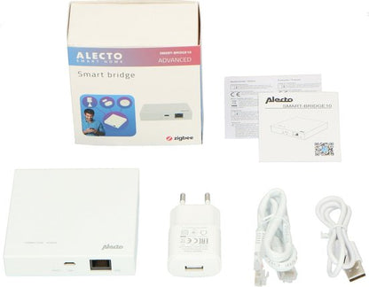 Alecto SMART-BRIDGE10 Koppeling punt - Smart Zigbee gateway voor Zigbee sensoren - Tot 30 Zigbee sensoren Tweede kans