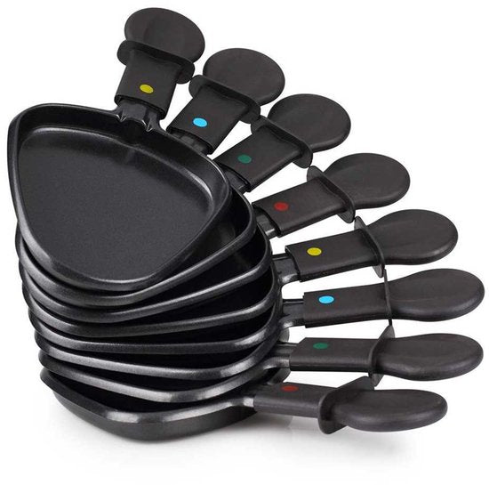 Princess Gourmetstel 162710 - Raclette Oval Steengrill Party – Bakplaat en Steengrill – 8 personen - 2 meter snoer Retourdeal