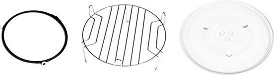 Inventum MN255C - Vrijstaande combimagnetron - Heteluchtoven - Grill - 25 liter - 900 watt Tweede kans